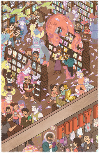 Fullybooked Planner Winning Cover Illustration